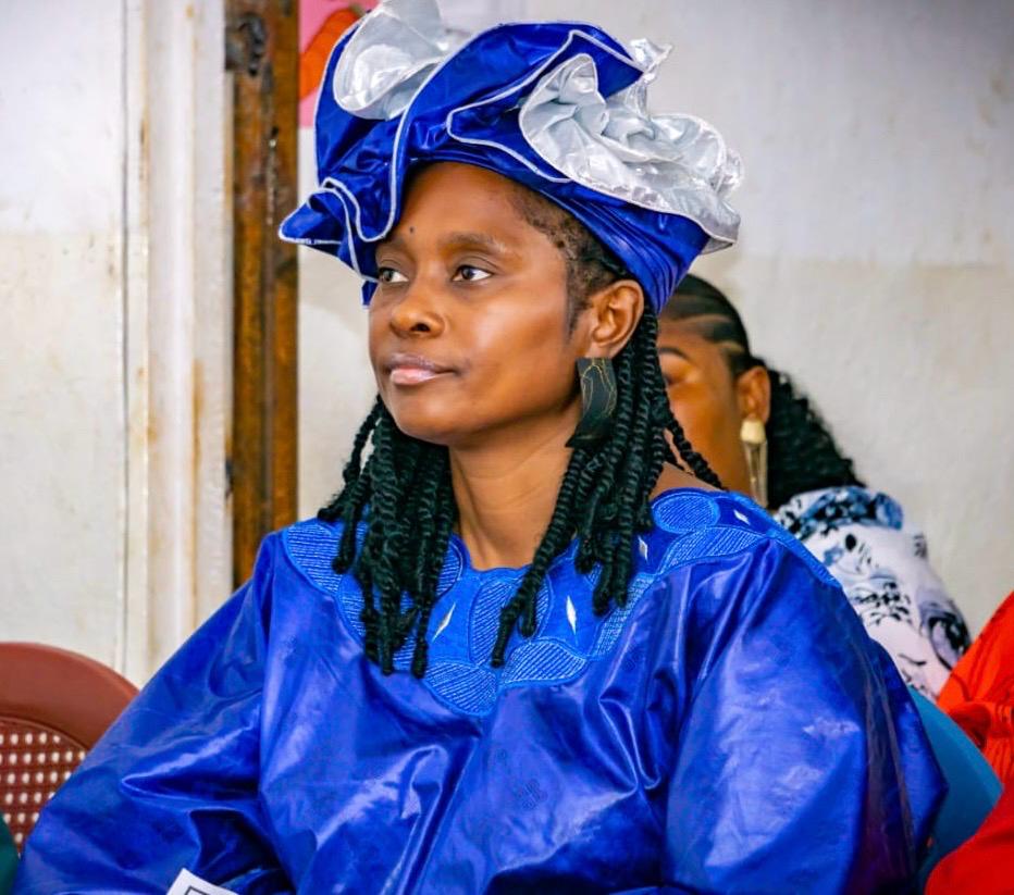 Mme Joelle Katy Wounba, fondatrice de Seed of grace BNPS